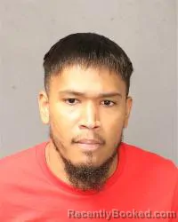 Mugshot of Alexander Paredes booked in Bernalillo County, New Mexico on August 16, 2026