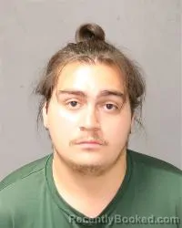 Mugshot of Emillio Rodriguez booked in Bernalillo County, New Mexico on August 16, 2026
