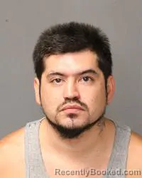 Mugshot of David Alberto Zavala booked in Bernalillo County, New Mexico on August 17, 2026
