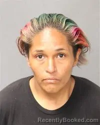 Mugshot of Alexandria Marie Montoya booked in Bernalillo County, New Mexico on August 18, 2026