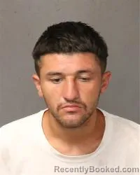 Mugshot of Domanic Emmanuel Chavez booked in Bernalillo County, New Mexico on August 19, 2026