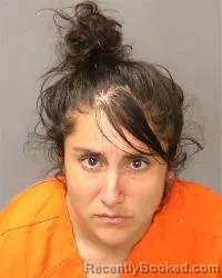 Mugshot of Katerina Christine Sanchez booked in Bernalillo County, New Mexico on August 21, 2026