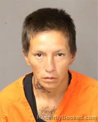 Mugshot of Traci Gayle Lucero booked in Bernalillo County, New Mexico on August 22, 2026