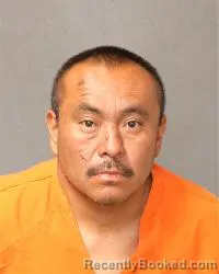 Mugshot of Irvin Louis Calabaza booked in Bernalillo County, New Mexico on August 22, 2026