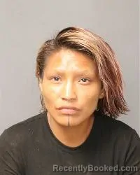 Mugshot of Tiffany Louane Chiquito booked in Bernalillo County, New Mexico on August 22, 2026