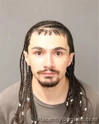 Mugshot of Isaac Ramon Gallegos booked in Bernalillo County, New Mexico on August 23, 2026