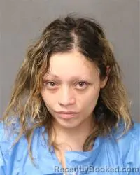 Mugshot of Brandi Nicole Armijo booked in Bernalillo County, New Mexico on August 24, 2026