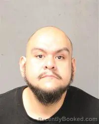 Mugshot of Christopher Anthony Rios booked in Bernalillo County, New Mexico on August 24, 2026