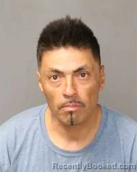Mugshot of Tino Steve Garcia booked in Bernalillo County, New Mexico on August 25, 2026