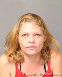 Mugshot of Justine Evelyn Lewis booked in Bernalillo County, New Mexico on August 25, 2026
