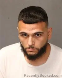 Mugshot of Alonzo E Bolanos booked in Bernalillo County, New Mexico on August 25, 2026