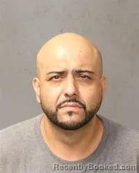Mugshot of Angel Edgar Alderete booked in Bernalillo County, New Mexico on August 25, 2026