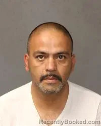 Mugshot of Gustavo Alderete booked in Bernalillo County, New Mexico on August 26, 2026