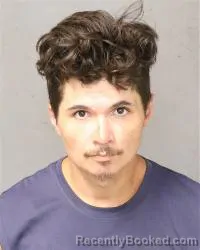 Mugshot of Nicholas Pena booked in Bernalillo County, New Mexico on August 26, 2026