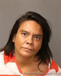Mugshot of Elizabeth Carolina Juarez booked in Bernalillo County, New Mexico on August 26, 2026