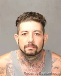 Mugshot of James Andrew Sena booked in Bernalillo County, New Mexico on August 26, 2026
