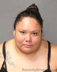 Mugshot of Juanika Deutsawe Bell booked in Bernalillo County, New Mexico on August 27, 2026