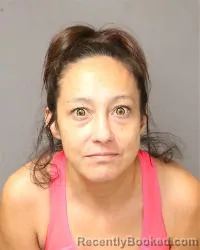 Mugshot of Samantha Joann Saiz booked in Bernalillo County, New Mexico on August 27, 2026