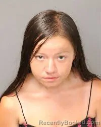 Mugshot of Alysha Matta booked in Bernalillo County, New Mexico on August 28, 2026