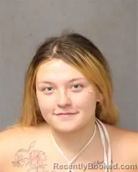 Mugshot of Faith Valentina Jardine booked in Bernalillo County, New Mexico on August 29, 2026