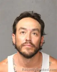 Mugshot of Ernest Andres Sena booked in Bernalillo County, New Mexico on August 29, 2026