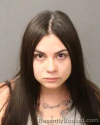 Mugshot of Savannah Destiny Garcia booked in Bernalillo County, New Mexico on August 29, 2026