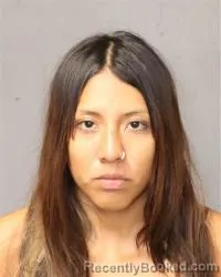 Mugshot of Jaylynn Cheyenne Dee Calavaza booked in Bernalillo County, New Mexico on August 30, 2026