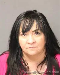 Mugshot of April Trujillo booked in Bernalillo County, New Mexico on September 3, 2026