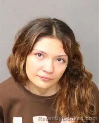 Mugshot of Juliana Lozoya booked in Bernalillo County, New Mexico on September 5, 2026