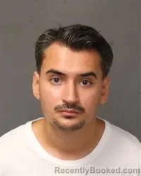 Mugshot of Justin Jeremia Evans booked in Bernalillo County, New Mexico on September 28, 2026