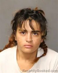 Mugshot of Lia Esther Chavez booked in Bernalillo County, New Mexico on September 28, 2026