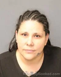 Mugshot of Katrina Ann Bustos booked in Bernalillo County, New Mexico on September 30, 2026