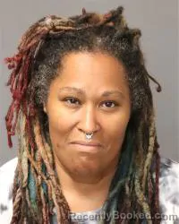 Mugshot of Chermar-Eliz Arsella Castine booked in Bernalillo County, New Mexico on October 1, 2026