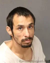Mugshot of Justin Sunny Fresquez booked in Bernalillo County, New Mexico on October 5, 2026