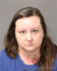 Mugshot of Lynsey Amber Sanderford booked in Bernalillo County, New Mexico on October 6, 2026