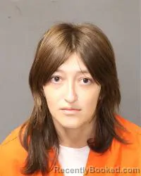 Mugshot of Savannah Anderson booked in Bernalillo County, New Mexico on October 6, 2026