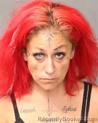 Mugshot of Janessa Williams booked in Bernalillo County, New Mexico on October 7, 2026