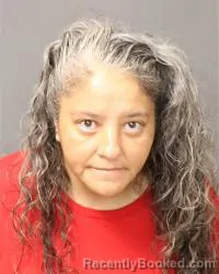 Mugshot of Yvette Angie Moya booked in Bernalillo County, New Mexico on October 7, 2026