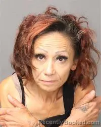 Mugshot of Cynthia Garcia booked in Bernalillo County, New Mexico on October 7, 2026