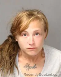 Mugshot of Ashlyn Cheyanne Riggs booked in Bernalillo County, New Mexico on October 7, 2026