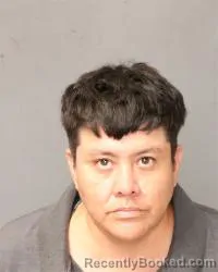 Mugshot of Tritina Nicole Chavez booked in Bernalillo County, New Mexico on October 8, 2026