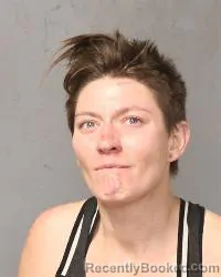Mugshot of Amber Jeane Mccardell booked in Bernalillo County, New Mexico on October 8, 2026