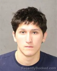 Mugshot of Nathan Gabriel Saavedra booked in Bernalillo County, New Mexico on October 8, 2026