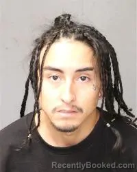 Mugshot of Damien Javier Robles booked in Bernalillo County, New Mexico on October 9, 2026