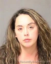 Mugshot of Jessica Nichole Sandoval booked in Bernalillo County, New Mexico on October 9, 2026
