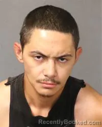 Mugshot of Adrian Pacheco booked in Bernalillo County, New Mexico on October 9, 2026