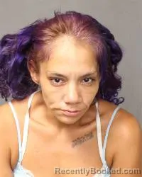 Mugshot of Tyanna Cathlynn Garcia booked in Bernalillo County, New Mexico on October 13, 2026