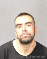 Mugshot of Daniel Gabriel Mendoza booked in Bernalillo County, New Mexico on October 14, 2026