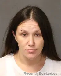 Mugshot of Ashley Valdez booked in Bernalillo County, New Mexico on October 14, 2026