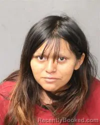 Mugshot of Emily Elizabeth Chino booked in Bernalillo County, New Mexico on October 14, 2026